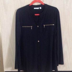 Susan Graver Liquid Knit Cardigan